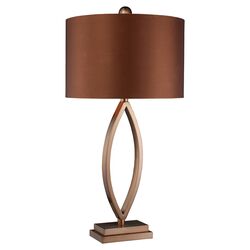 Dale Table Lamp in Coffee