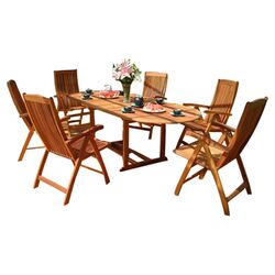 Dartmoor 3 Piece Pub Dining Set in Red