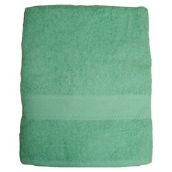 Terry Cloth Bath Sheet in Sea Foam Green