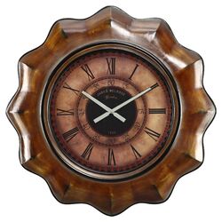 Sullivan Clock in Distressed Chestnut