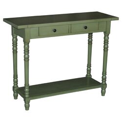 Simplicity Console Table in Green