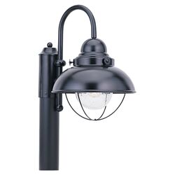 Sebring 1 Light Outdoor Wall Lantern in Black