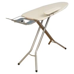 WideTop Ironing Board in Satin Silver