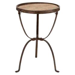 Taveuni Alloy End Table in Natural
