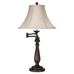 Drew Table Lamp in Antique Rust