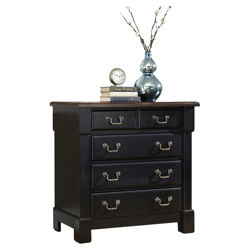 Aspen 4 Drawer Chest in Black