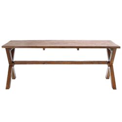 Casual Dining Table in Brown