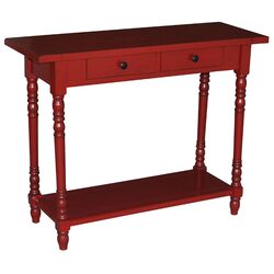 Simplicity Console Table in Red