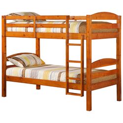 Ware Twin Over Full Bunk Bed in Black