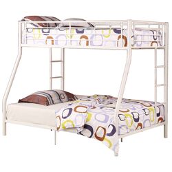 Sunrise Twin Over Full Bunk Bed in White