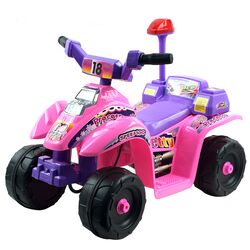 4 Wheel Mini ATV in Pink & Purple