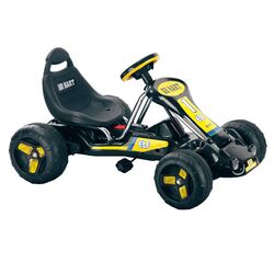 Stealth Pedal Powered Go-Kart in Black
