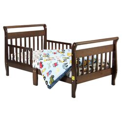 Sleigh Toddler Bed in White