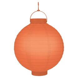 Paper Lantern in Orange (Set of 3)