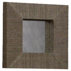 Mendong Square Mirror in Natural