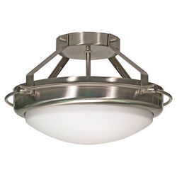 Clemson ES 2 Light Inverted Pendant in Oiled Rubbed Bronze II