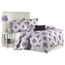 Katelyn Comforter Set in Purple