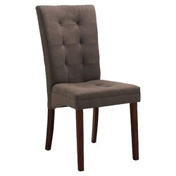Anne Side Chair in Brown (Set of 2)