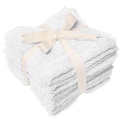 Heavy Weight Wash Cloth in White (Set of 6)
