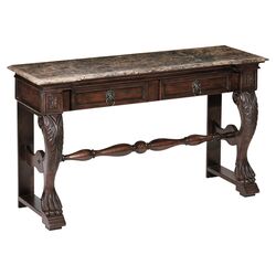 Cornwall Console Table in Old World Cherry