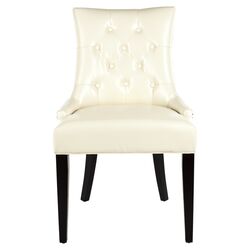Peyton Side Chair in Cream (Set of 2)