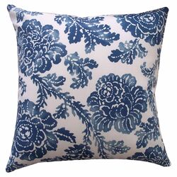 Fern Pillow in Blue