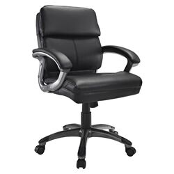 Stellar Mid Back Executive Chair in Black