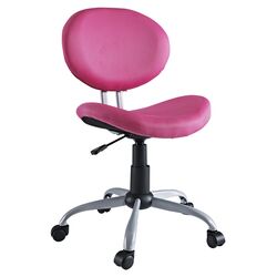 Gina Low-Back Task Chair in Pink