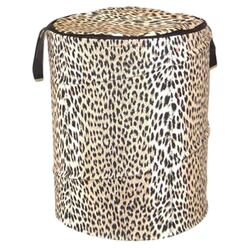 Cheetah Bongo Bag Pop Up Hamper in Brown