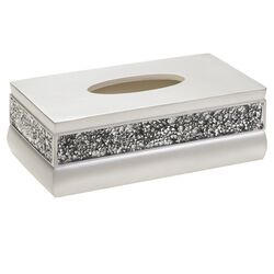 Rectangle Tissue Box in Brushed Nickel