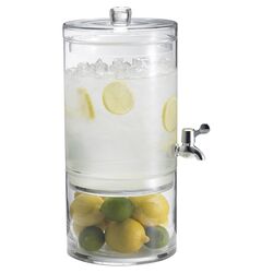 Beverage Server with Lid