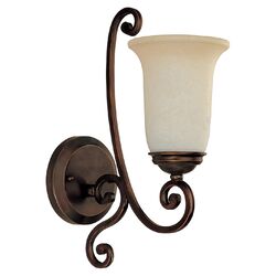 Cumberland 1 Light Wall Sconce in Bronze