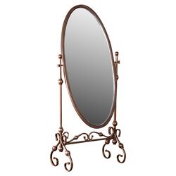 Vanderbilt Mirror in Antique Bronze