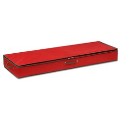 Canvas Gift Wrap Organizer in Red