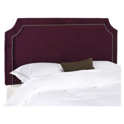 Sanford Metal Headboard in Matte Black