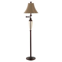 Waterford 1 Light Floor Lamp in Bronze
