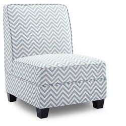 Ryder Ziggi Slipper Chair in Mist