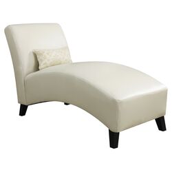 Commotion Chaise Lounge in Cream
