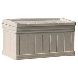 Deck Box with Seat in Taupe I