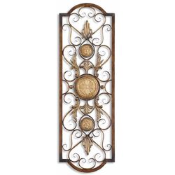 Micayla Panel Wall Art in Chestnut (Set of 2)