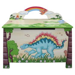 Dinosaur Kingdom 3 Piece Table & Chair Set in Blue