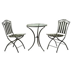 Catalina 3 Piece Seating Group in Antique White