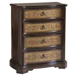 Katherine 4 Drawer Chest in Brown