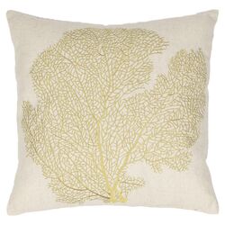 Beach Decorative Pillow in Creme (Set of 2)