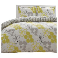 Floral Bouquet Sheet Set in White