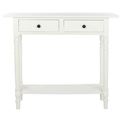 Gary Console Table in Distressed Cream