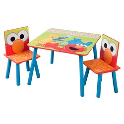 Sesame Street 3 Piece Table & Chair Set