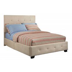 Madison Platform Bed in Taupe