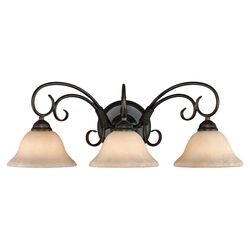 Stanley 3 Light Vanity Light in Bronze