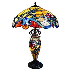 Tiffany Dragonfly Table Lamp in Antique Bronze